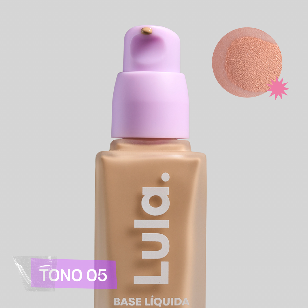BASE LIQUIDA MATE TONO 05| LULA