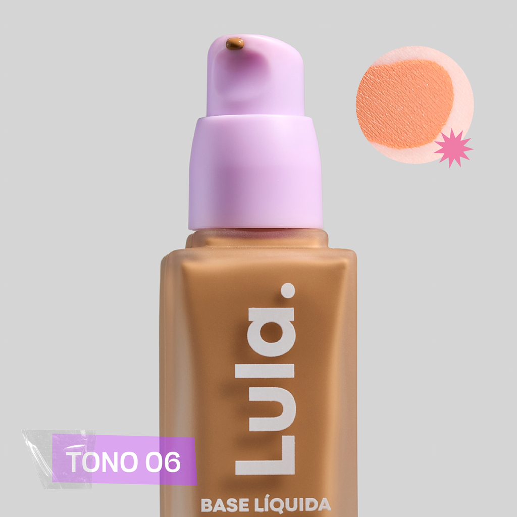 BASE LIQUIDA MATE TONO 06| LULA