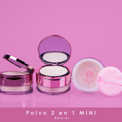 POLVO SUELTO 2 EN 1 MINI (NATURAL)