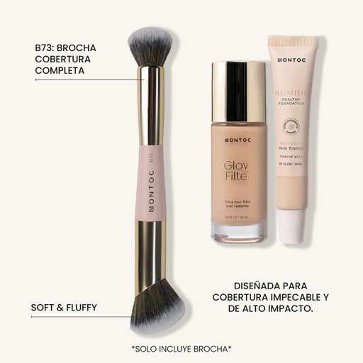 BROCHA DOBLE HUMIDE COBERTURA B73