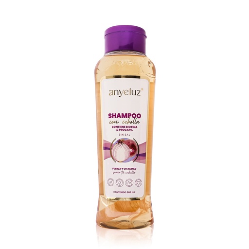 Mini shampoo cebolla