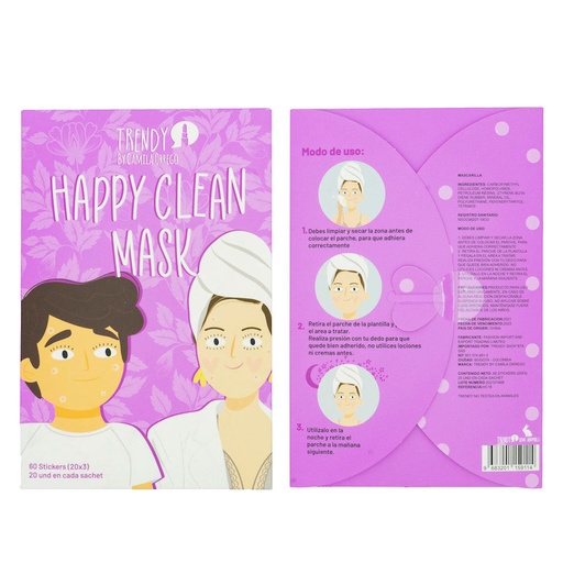 MASCARILLA STICKERS ACNE