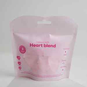 [736372979995] BORLAS CORAZON ROSA *3