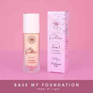 [6974482524689] My foundation 2 en 1 (base lÍquida)(light) TONO 1.0